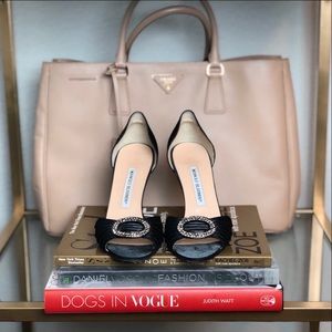 Manolo Blahnik Sedaraby D’orsay Heels